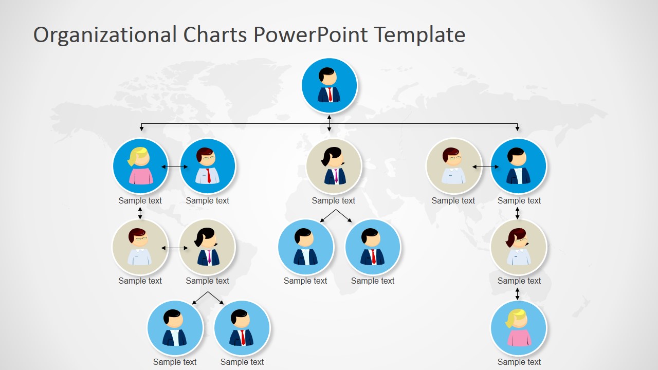 Organizational Chart Template Powerpoint Download Templatesz234