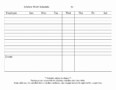 Employee Weekly Work Schedule Template: Keep Your Team Organized And Productive