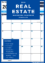 Real Estate Marketing Calendar Template For 2023