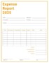 How To Create An Expense Report Template In Word
