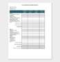 Free Budget Template For Nonprofit Organizations