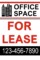 Create Your Own Office Space For Rent Sign Template