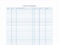 Free Bank Register Template For 2023