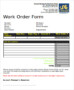 Template For Work Orders Free Download In 2023