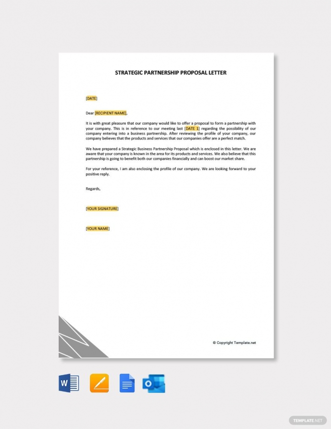 Creating An Effective Partnership Email Template | Templatesz234.com ...