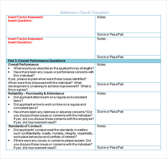 Reference Check Log Reference Check Form Template: What You Need To Know In 2023 ...