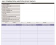 How To Use A Construction Inspection Report Template For Your Next Project