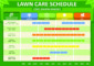 Organize Your Lawn Care Schedule With A Template