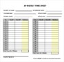 Biweekly Timesheet Template Pdf: Managing Your Time Efficiently