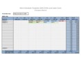 Employee Schedule Calendar Template