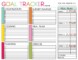 Make 2021 The Year Of Achieving Your Goals With A Goal Tracker Template