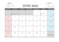 Welcome To June And July 2023 Calendar