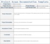 What Is A Project Scope Template?