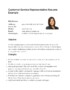 Creating A Customer Service Resume In 2023