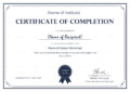 Making Your Certificate Of Completion Easier With Templates Word