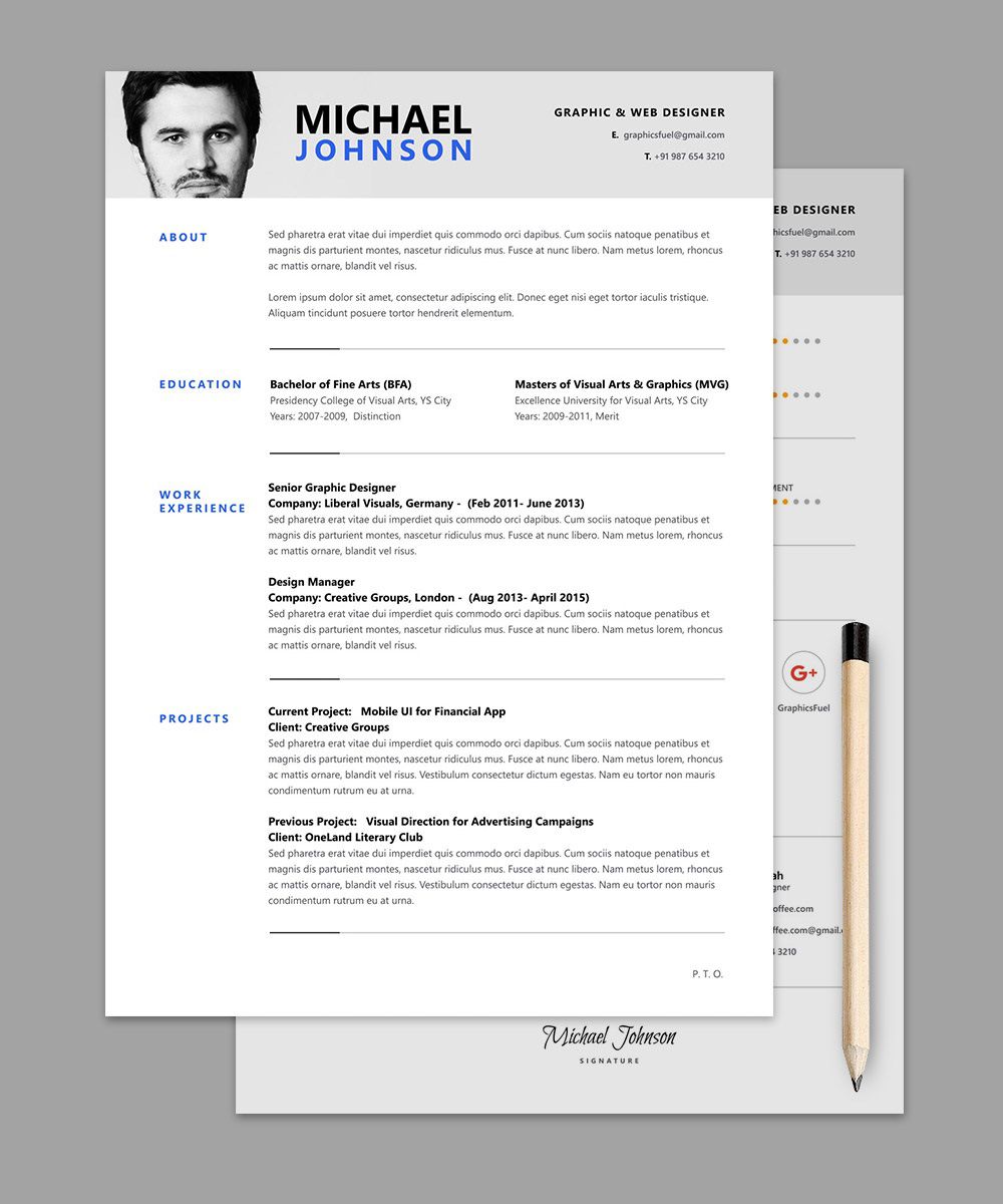 Resume Template For Microsoft Word 2007 - Making The Best Impression ...