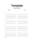 Printable Sign Up Sheet Template: Get Your Free Download Now
