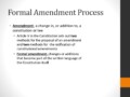 Formal Amendment Process – What You Need To Know!