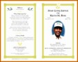Free Funeral Program Template Microsoft Word For 2023