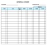 Free General Ledger Templates For Easy Bookkeeping In 2023