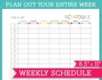 Creating A Stress-Free Weekly Work Schedule With Free Printable Template