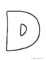 How To Draw A Bubble Letter "D"