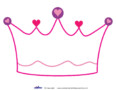 Princess Crown Template For Girls