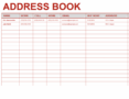 Address Book Example: A Guide To Keeping Your Contacts Organized