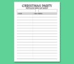 Holiday Potluck Signup Sheet Template: Make Celebrating Easier