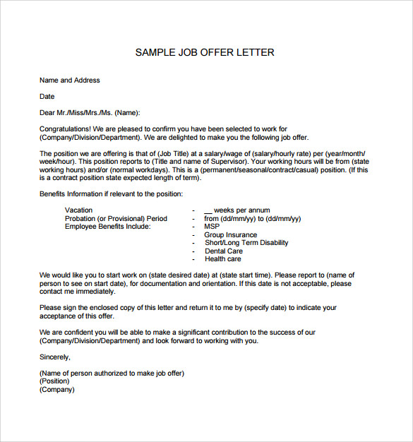 How To Write A Sample Letter To Offer Services | Templatesz234.com ...