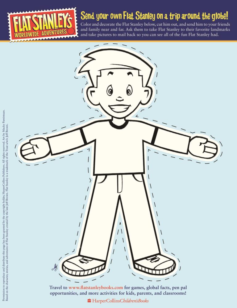 Interesting Info About Template For Flat Stanley