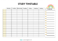 How To Create A Perfect Study Timetable For 2023