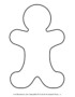 Gingerbread Man Outline – A Delicious And Fun Activity For 2023