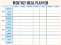 Organize Your Meals With A Printable Menu Planner