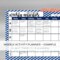 Weekly Activity Schedules – How To Create The Perfect One For You