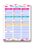 How To Create A Meal Planning Calendar Template