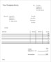 Simple Invoice Template For Small Businesses