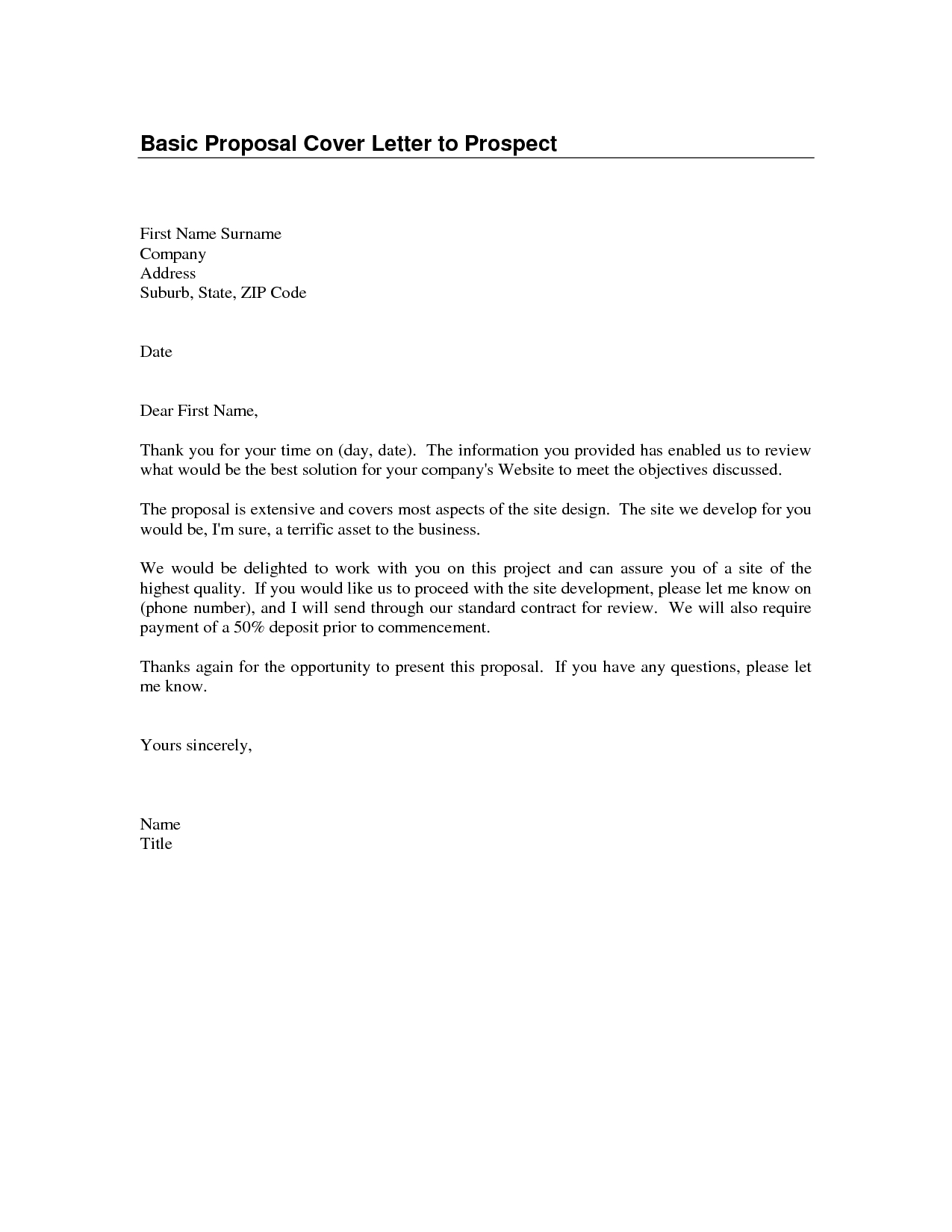 Basic Letter Template: A Comprehensive Guide | Templatesz234.com ...