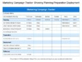 Marketing Campaign Case Study Tracker Template