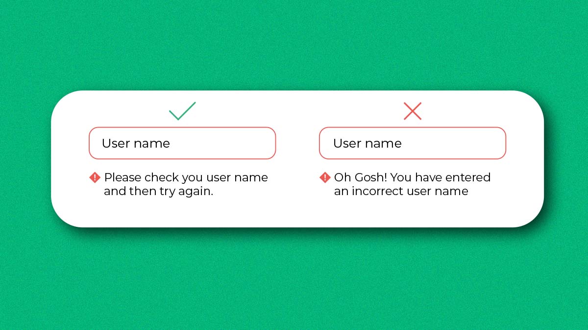 Error Message Design And User-Friendly Error Handling | Templatesz234 ...