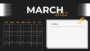 Stylish Calendar Template: A Perfect Solution For Organizing Your Schedule
