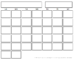 Black And White Calendar Template: A Simple And Elegant Solution For Organizing Your Year