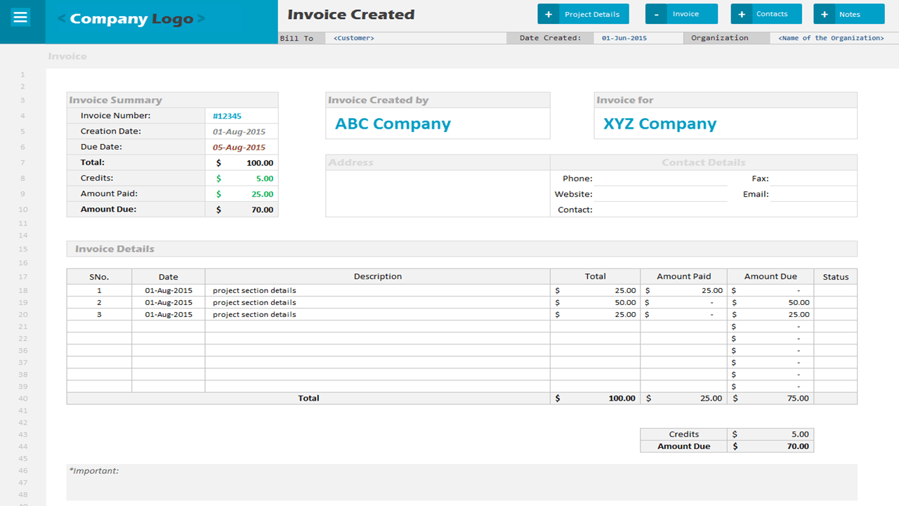 Invoice Template Plugins For Popular Project Management Tools ...