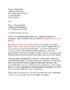 Immigration Letter Template