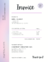 Invoice Template Designs For Bloggers