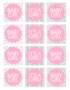 Baby Shower Favor Tag Templates
