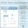 Invoice Template Designs For Social Media Managers