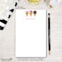 Personalized Notepad Stationery Templates