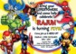 Superhero Party Invitation Templates