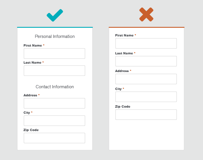 Field Form Layout Example Best Practices For Form Field Design | Templatesz234.com ...